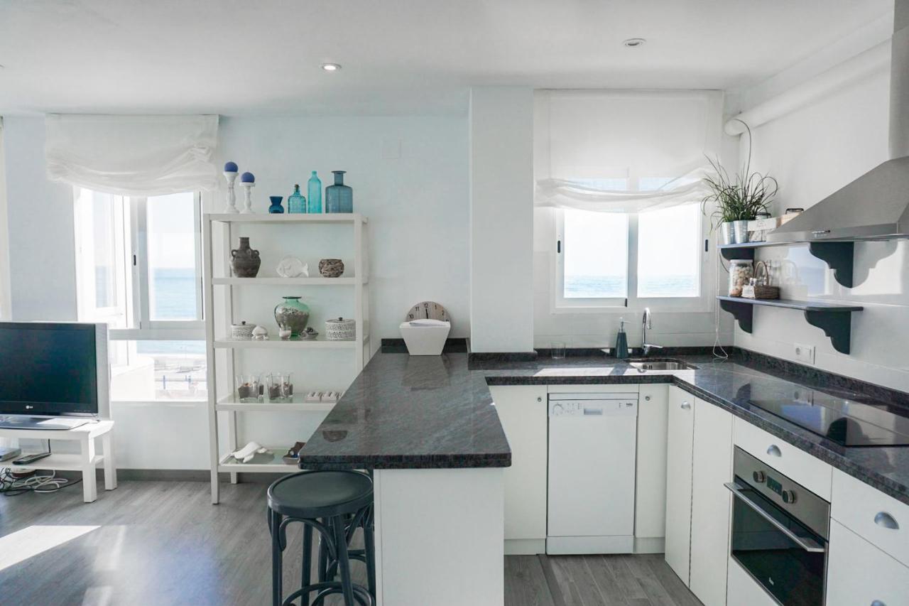 Wintowinrentals Amazing Apartment With Sea View 马拉加 外观 照片